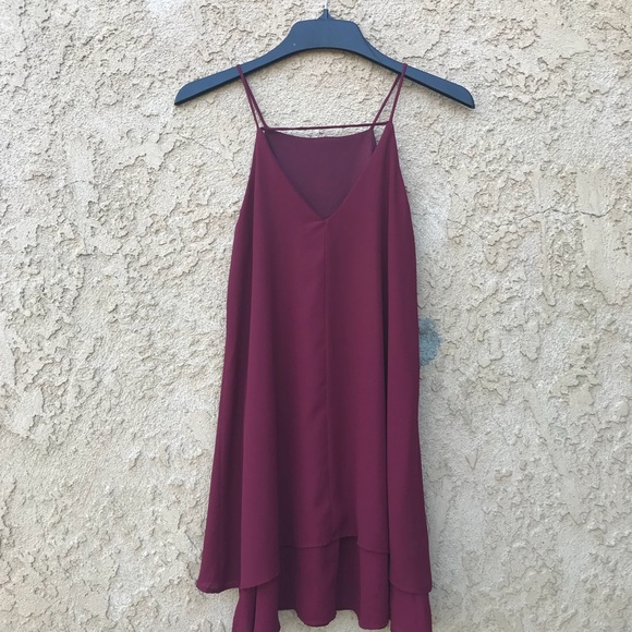 Burgundy Dress - Picture 2 of 3